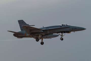 Maniobras militares Ocean Sky 19 en Canarias (Foto Antonio Rico)